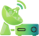 Broadcast graphics system icon